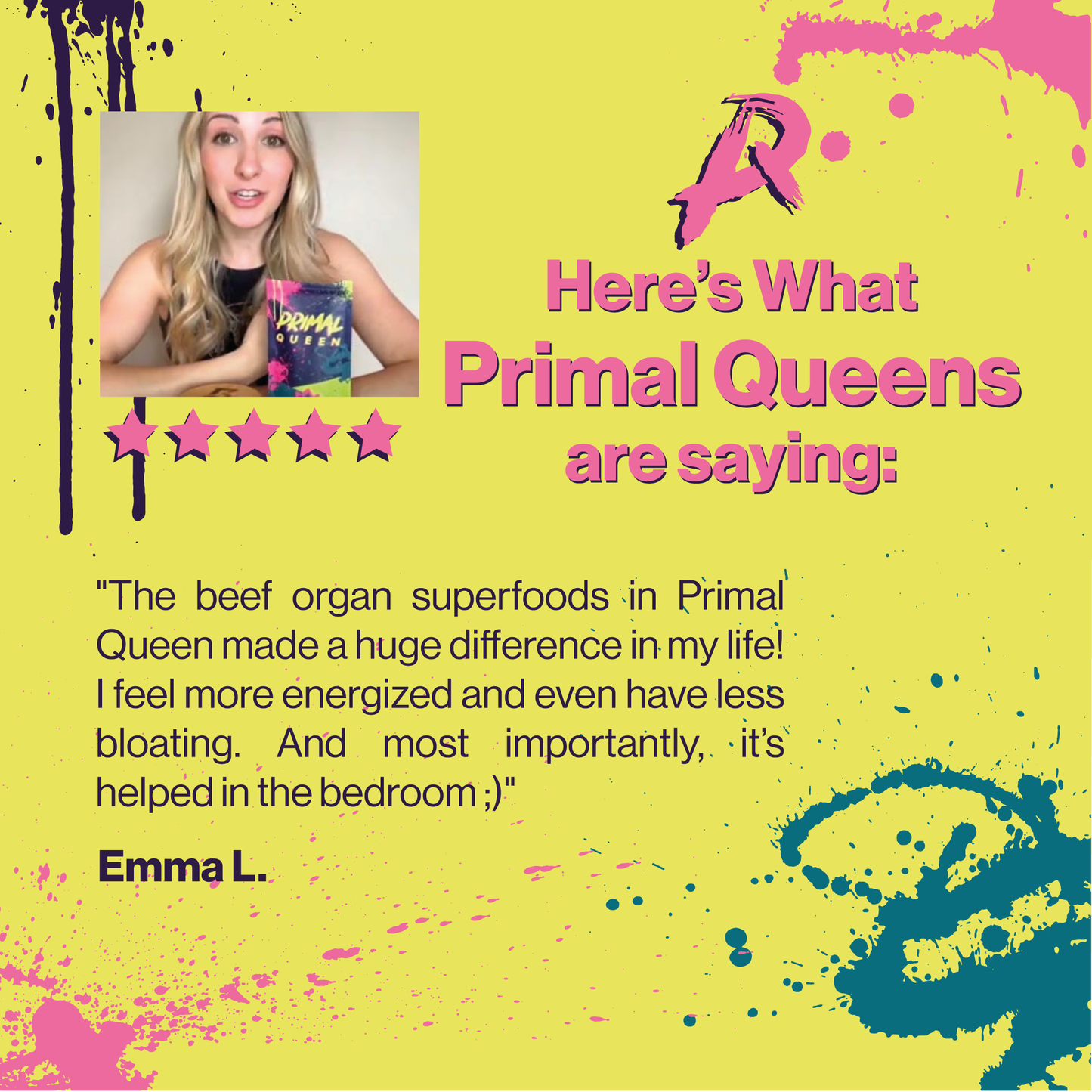 Primal Queen Beef Organ Superfood - 30 Day Supply (One Time Purchase)