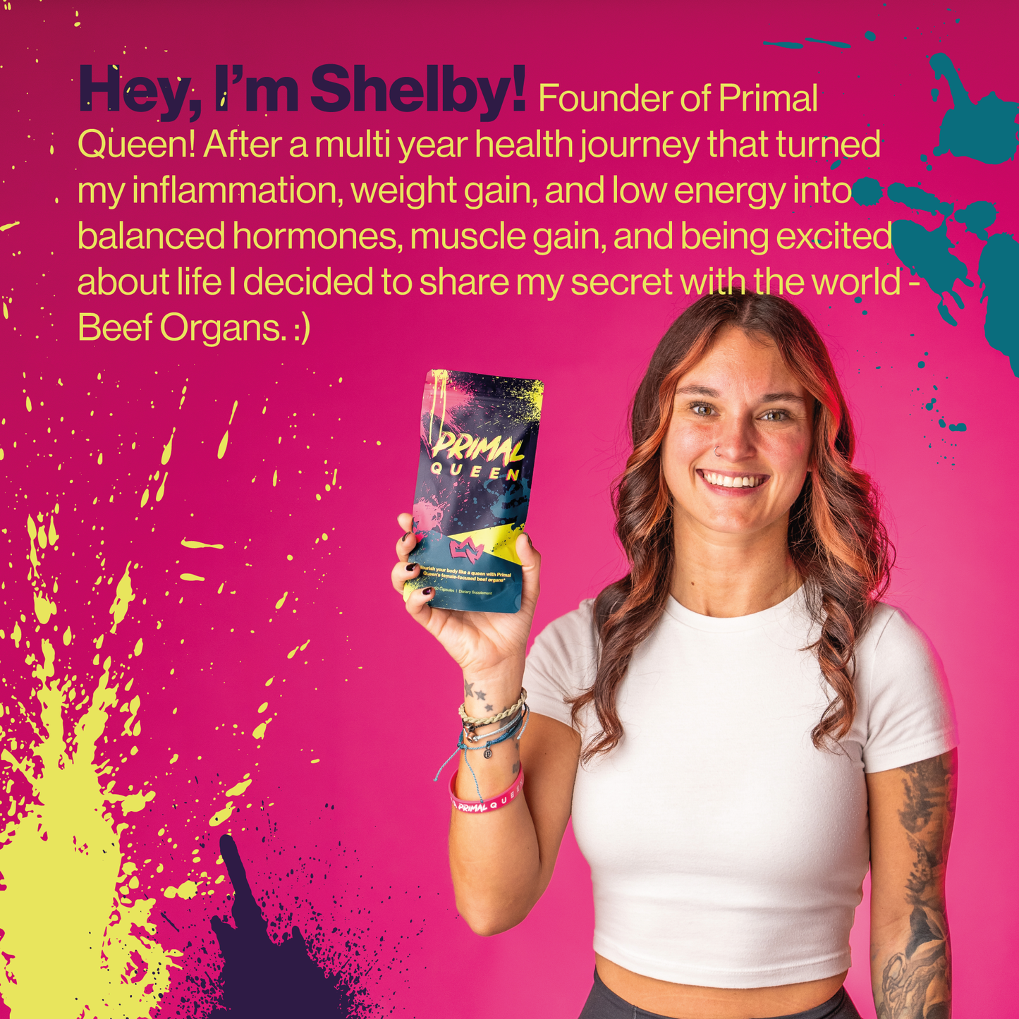 Primal Queen Beef Organ Superfood - 30 Day Supply (One Time Purchase)