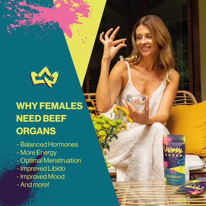 Primal Queen Beef Organ Superfood - 30 Day Supply (One Time Purchase)